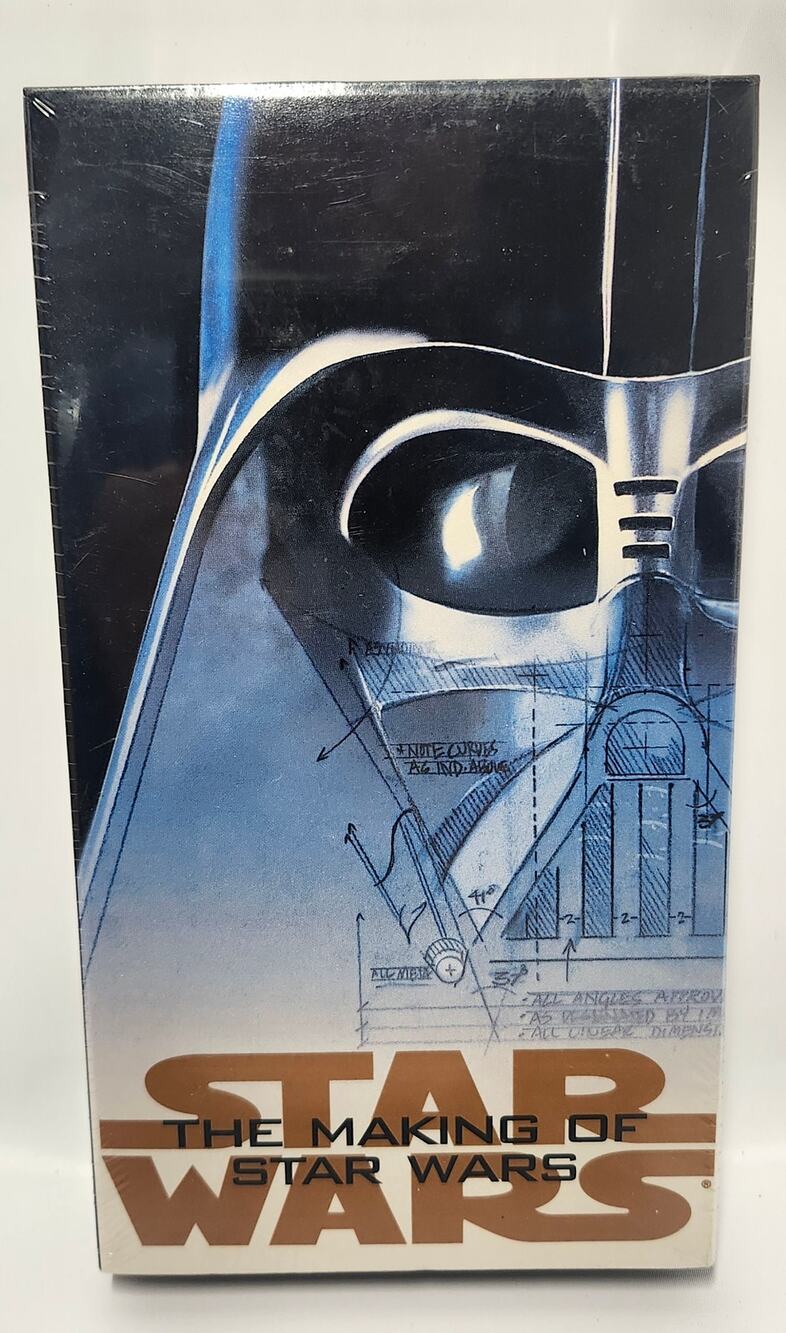 The Making of Star Wars VHS 1995 Fox Video Lucasfilm Sealed Promo